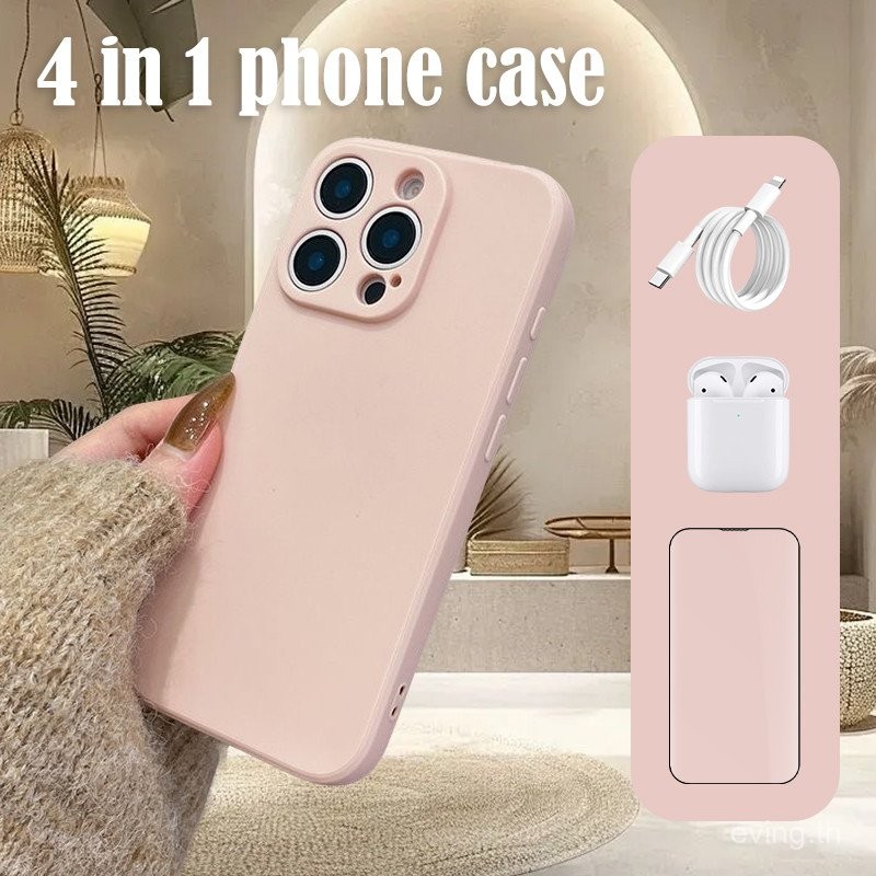 เคสโทรศัพท์ 4 in 1 สำหรับ iPhone 0017 MZ6K