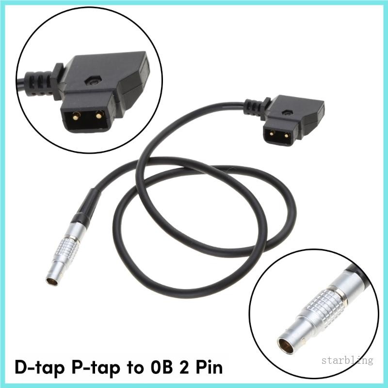 Star D tap ถึง 0B 2Pin สายไฟสําหรับ Teradek Bolt Bond Transvideo SmallHD 703Monitor ช่องมองภาพ E2 F6