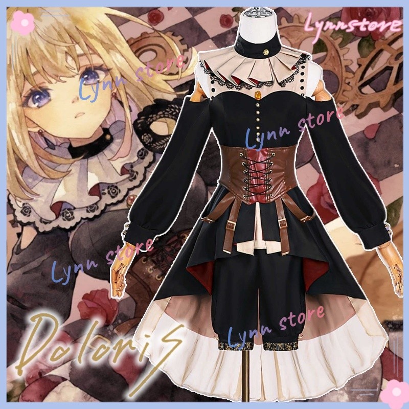 Misumi UIKA Performance ชุดอะนิเมะ BANG DREAM DOLORIS คอสเพลย์เครื่องแต่งกายชุดวิกผมอะนิเมะ Party Ca