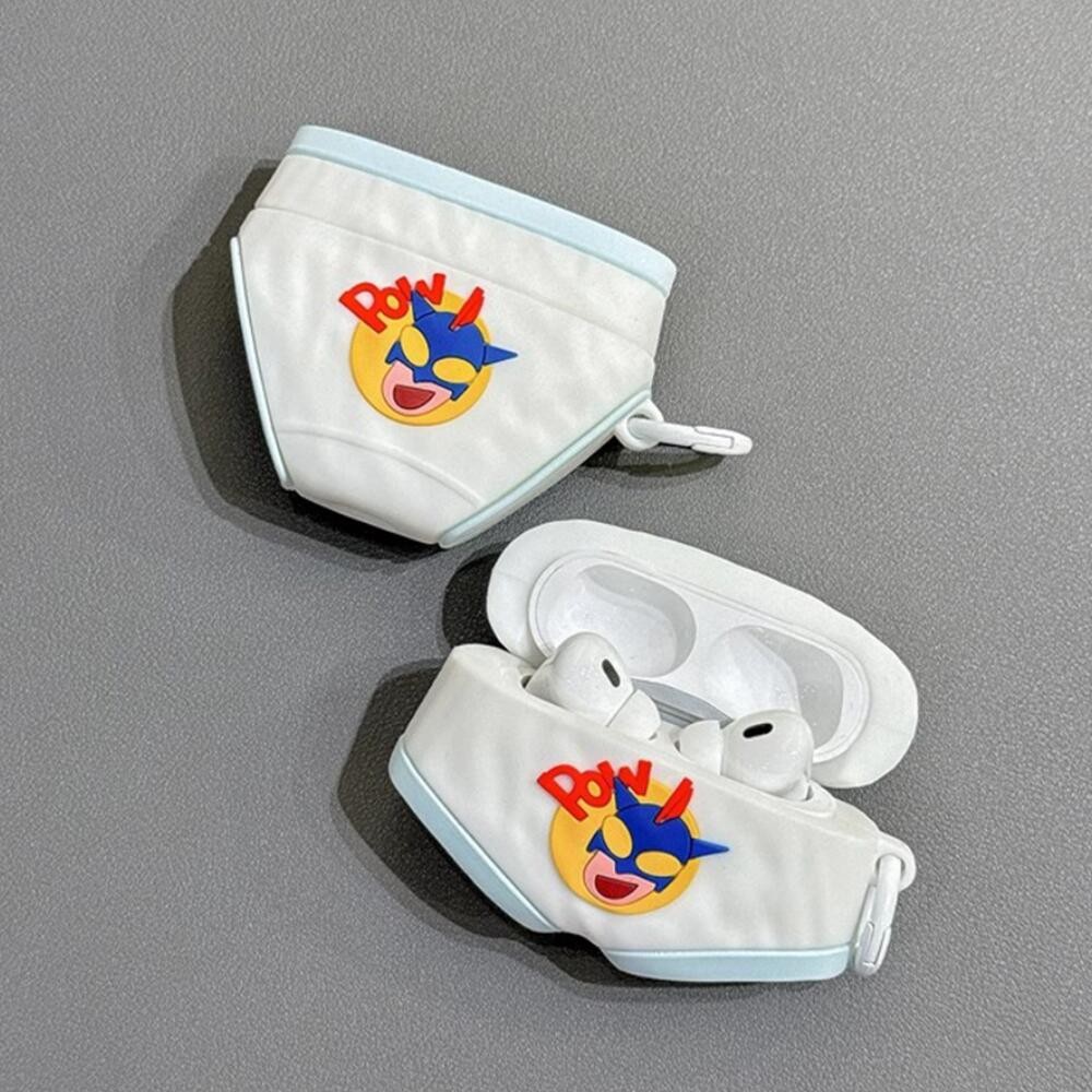Creative Crayon Shin-chan เคสหูฟังซิลิโคนสําหรับ Airpods 1 2 3 4 Pro 2 หูฟังไร้สายบลูทูธนุ่มรวมทุกอย่าง Anti-drop ชุดหูฟังฝาครอบป้องกัน