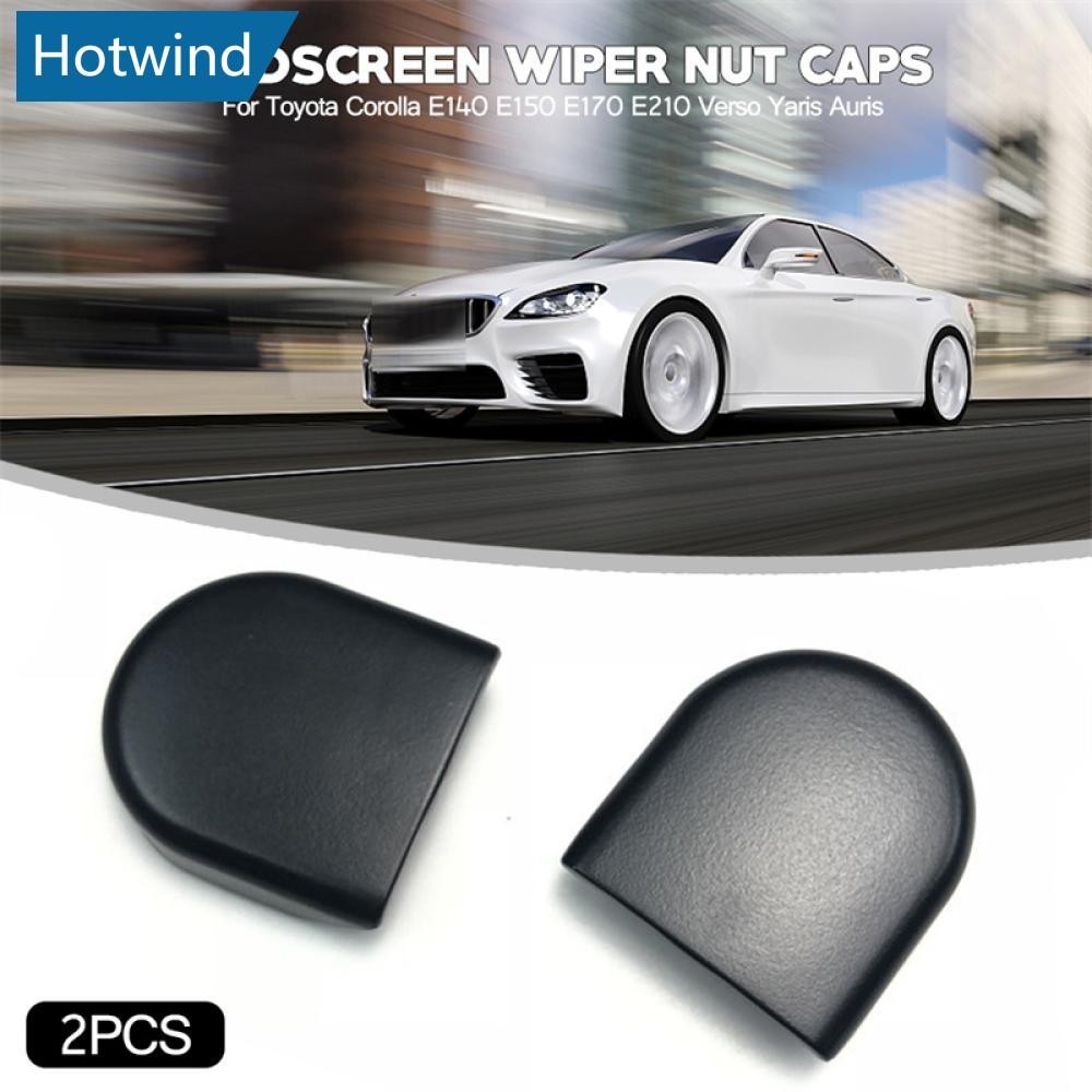Hw 2 ชิ้นรถด้านหน้ากระจก Wiper Arm Nut Caps Bolt สําหรับ Toyota Corolla E140 E150 E170 E210 Verso Ya