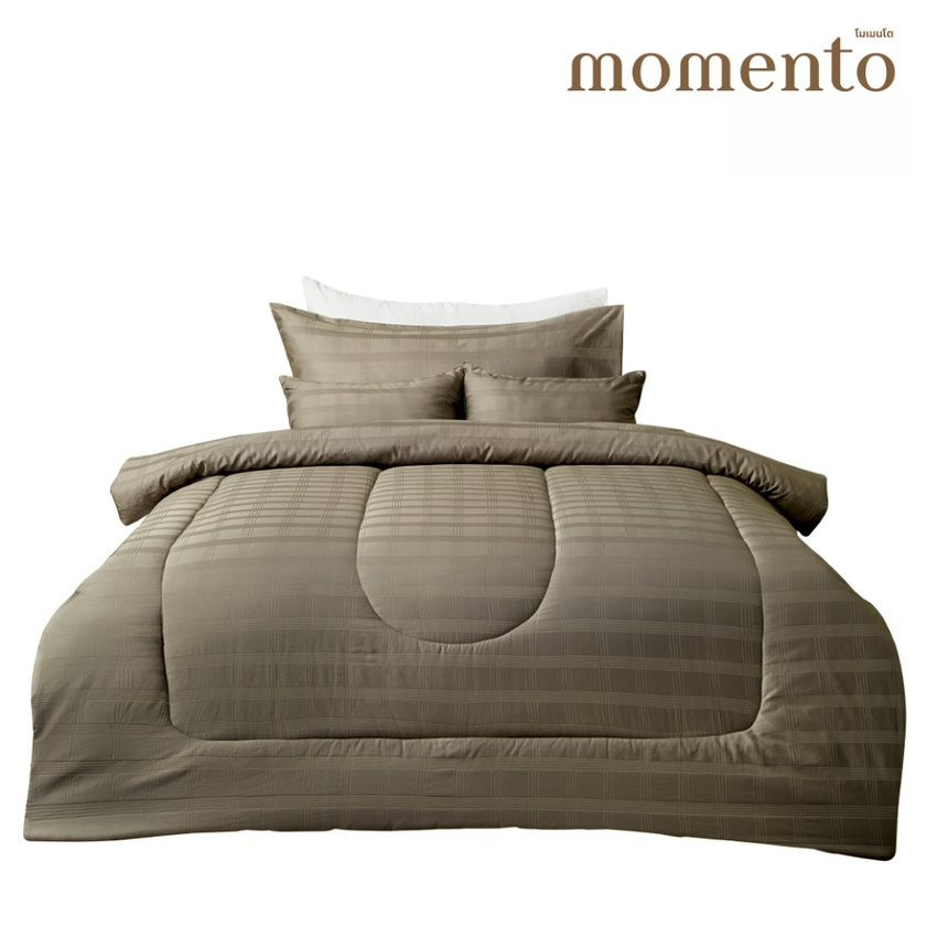 โมเมนโต ผ้าปูคอตตอนซาติน ขนาด 3.5ฟุต/5ฟุต MOMENTO BEDSET COTTON SATIN 3.5FT/5FT