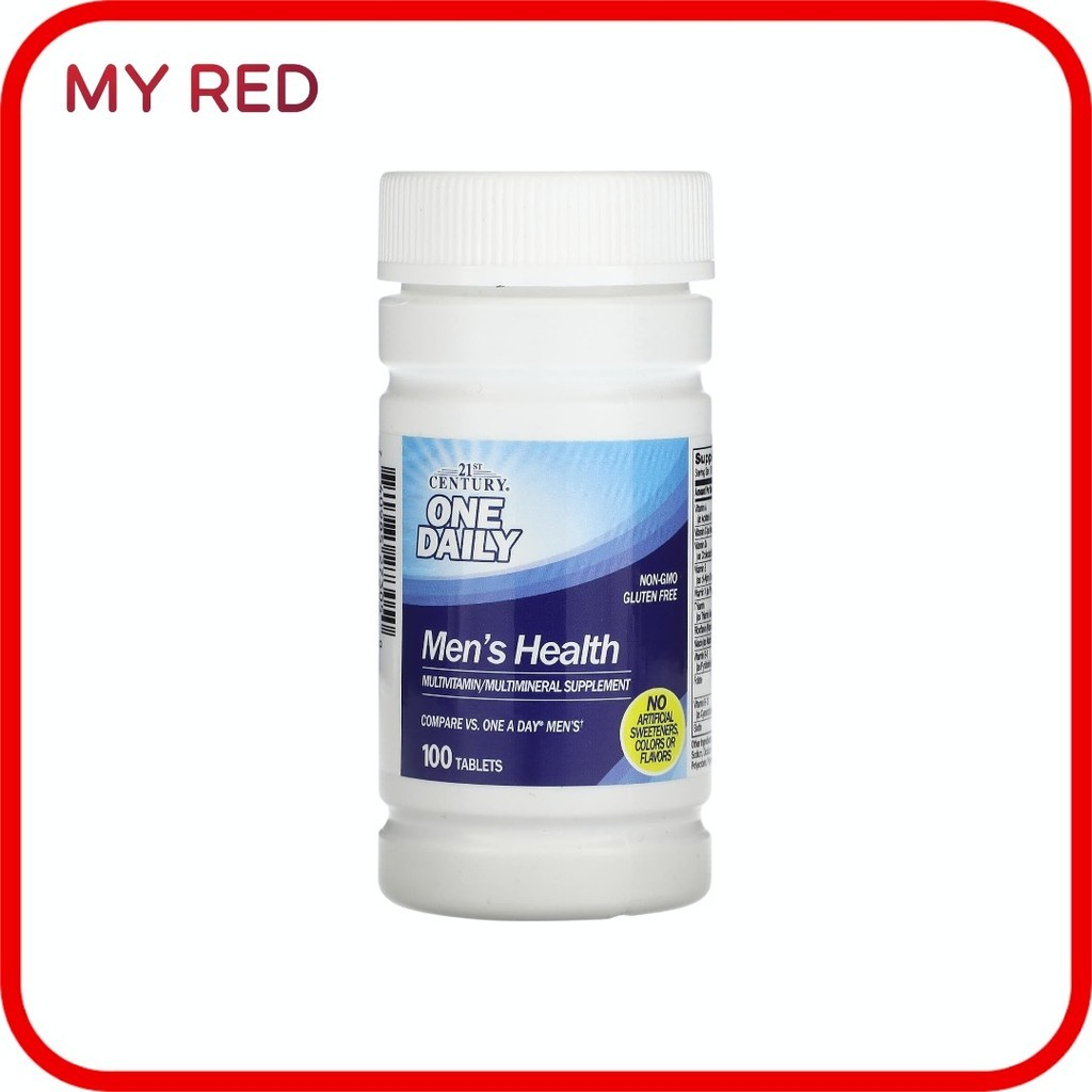 พร้อมส่ง 21st Century, One Daily, Men's Health, 100 Tablets