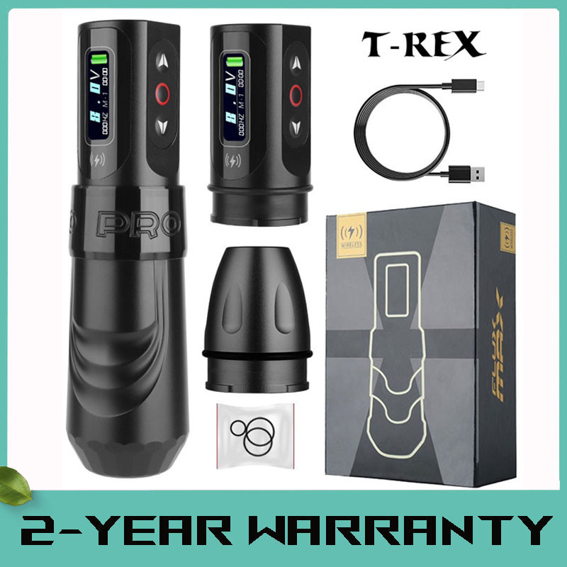 2024 ใหม่ล่าสุด Flux Max Pro Tattoo เครื่องไร้สายปากกาศิลปิน Fast Charging สําหรับ Tattoo Artist 10 