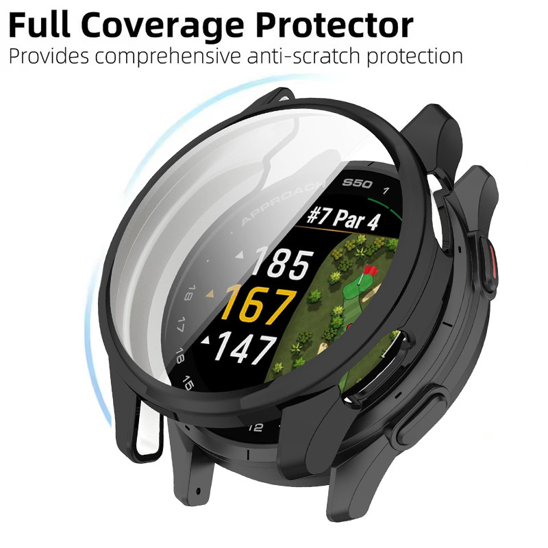 เคสซิลิโคนสําหรับ Garmin Approach S50 TPU เปลือกป้องกันสําหรับ Garmin Approach S50 สมาร์ทนาฬิกาฝาครอบป้องกันนาฬิกา Accessoress ราคา ถูกที่สุด ดีลบีเคเค แกลเลอรีภาพที่ 2