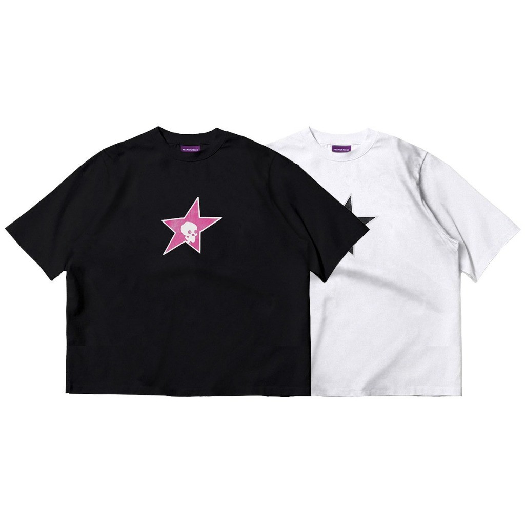 Crop Boxy Tee Fillingstreet - เสื้อยืดผู้ชาย Asterisk distro
