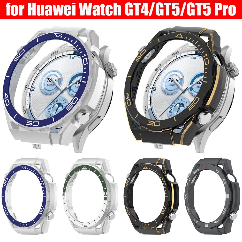 เปลี่ยนเป็นเคส Ultimate สําหรับนาฬิกา Huawei GT 5 46 มม./GT5 Pro 46 มม.ฝาครอบกันชนป้องกัน PC สําหรับ Huawei GT4 อุปกรณ์เสริม