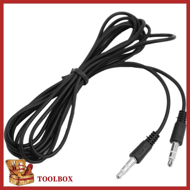 กล่องเครื่องมือ 2 เมตร 3 5 มิลลิเมตรแจ็คชายกับชายรถ ถึง สายเสริมสเตอริโอสายเสริม