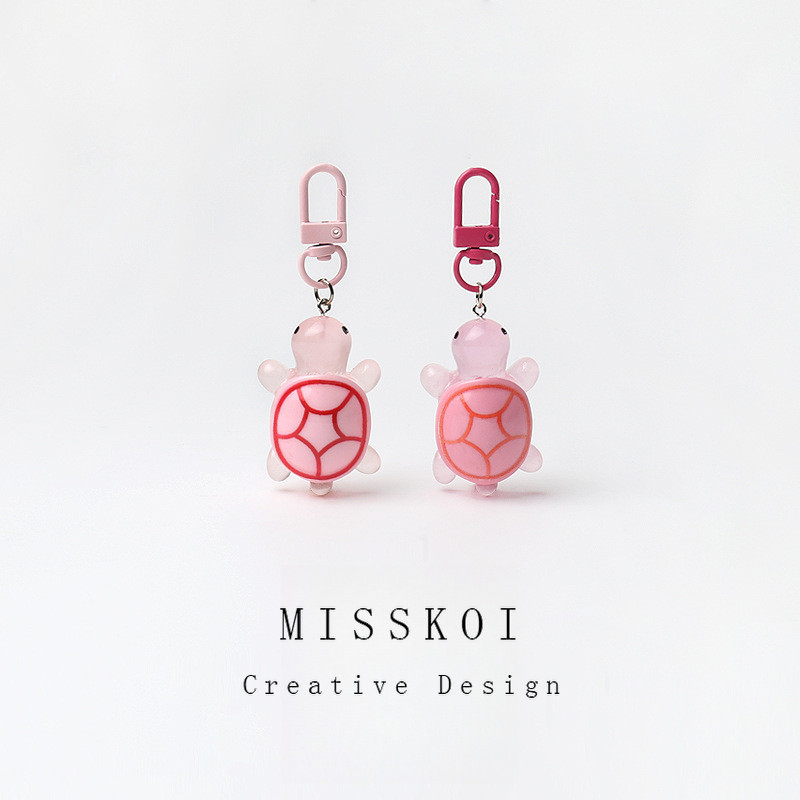 Mjt พวงกุญแจเต่าโดปามีนน่ารัก จี้ห้อยกระเป๋า เครื่องประดับดีไซน์ดั้งเดิมประจําวันที่ไม่ซ้ําใคร - รูปที่ 5