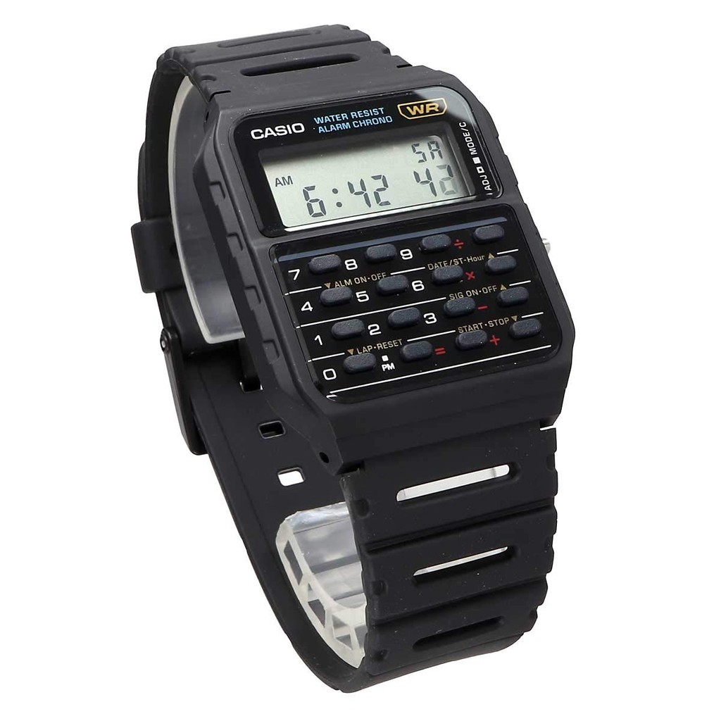 CASIO Wristwatch with Calculator Function, Calculator Watch CA-53W-1Z ราคา ถูกที่สุด ดีลบีเคเค แกลเลอรีภาพที่ 6
