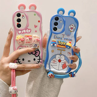 เคส Samsung A16 Samsung A15 Samsung A14 Samsung A56 A55 A54 A35 A34 A25 A24 4G A04S A13 5G TPUซิลิโคนครีมเปลือกตุ๊กตาของเล่นแฟชั่นเคสโทรศัพท์NYGZ