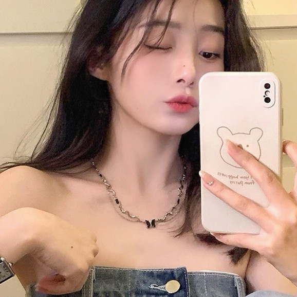 สร้อยคอโซ่ลายผีเสื้อสวยๆ SS 1177