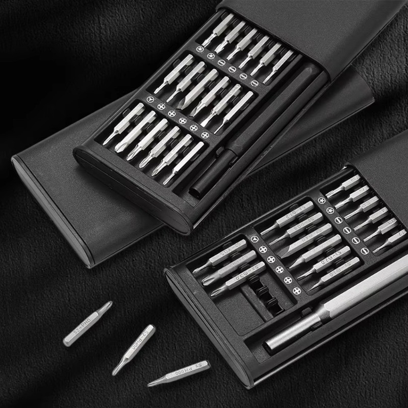 ชุดไขควงแม่เหล็ก 24-in-1 - ชุดซ่อมเหล็กคาร์บอนมืออาชีพพร้อมบิต T/Torx/Y, เครื่องมือบํารุงรักษามัลติฟังก์ชั่นสําหรับโทรศัพท์มือถือ, PC, ซ่อมนาฬิกา - รูปที่ 5