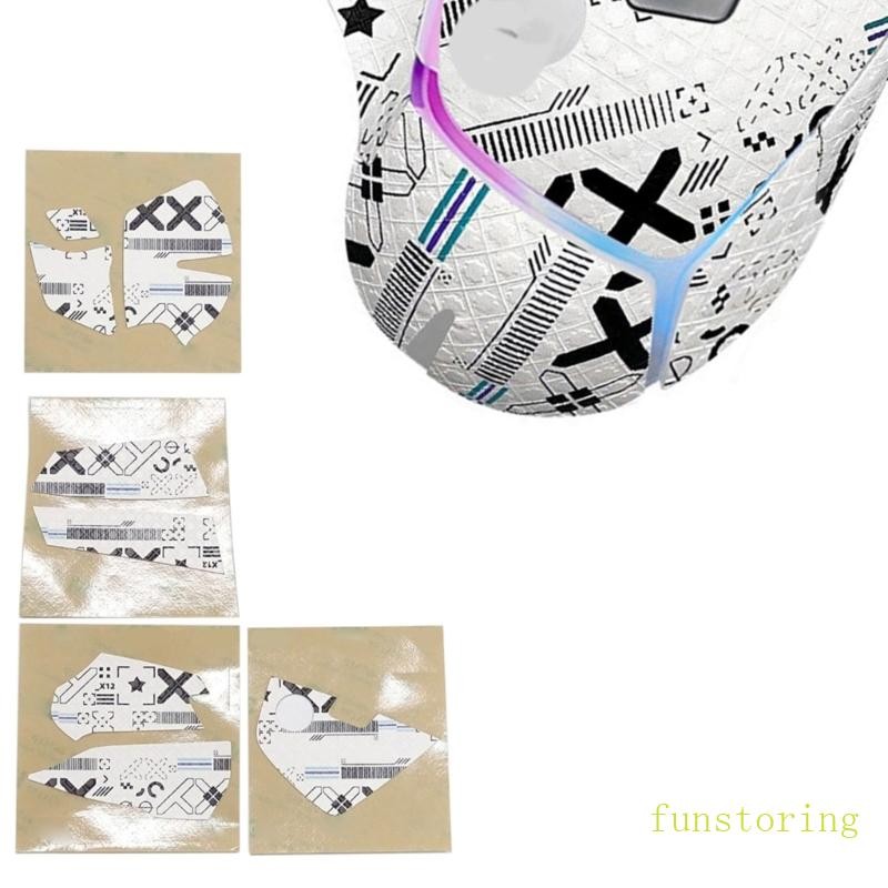 FUN HZWXX NonSlip สติกเกอร์เมาส์สําหรับ G502X G502 X Plus เมาส์ AntiSlip Grip เทปกันเหงื่อ Pad ไม่มี