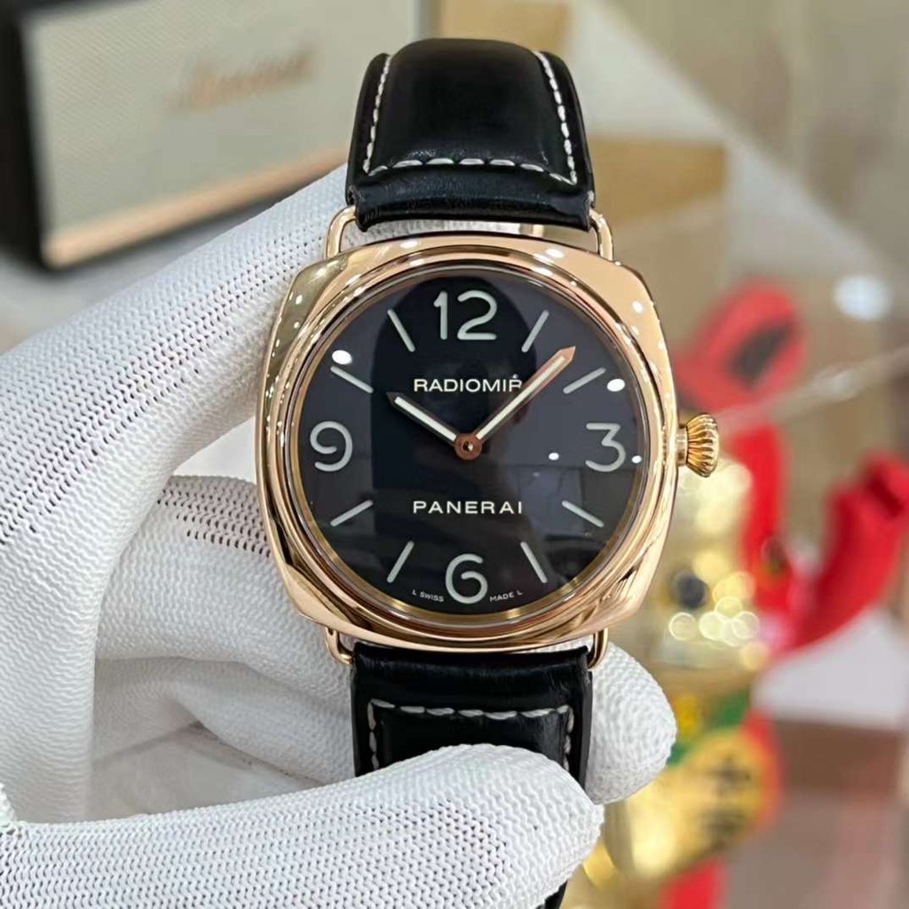 Panerai PAM 00231 นาฬิกาผู้ชายกลไกแบบแมนนวล 45mm