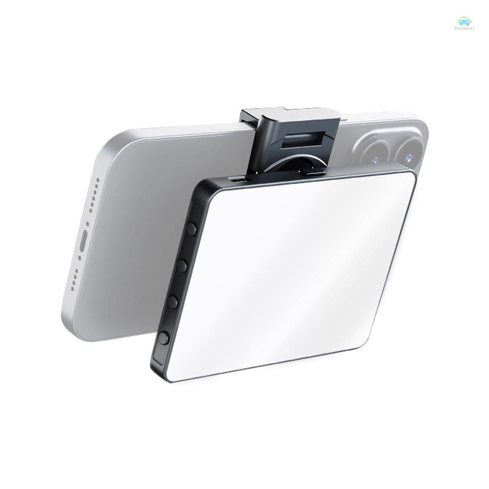 Yb2 Selfie กล้องโคมไฟ M15 5W Bi-สีโคมไฟการถ่ายภาพกระเป๋า LED 3000K-9900K อุณหภูมิสี Stepless หรี่แสง