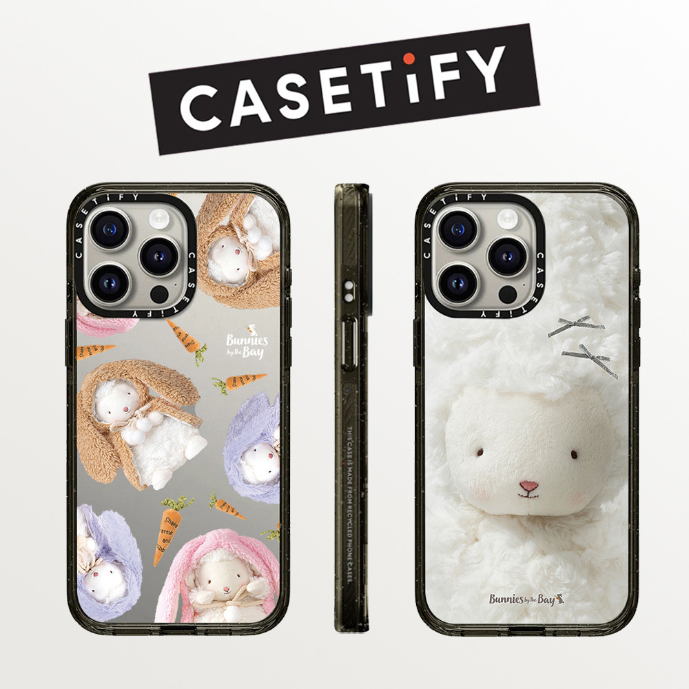 Drop proof glitter CASETIFY เคสโทรศัพท์โปร่งใสสําหรับ iPhone 16promax 16pro 16 plus 15Pro 15promax 14promax 14 ตุ๊กตาขนสัตว์แกะเคสแข็งสําหรับ 12 iPhone 13 กรณีแกะสลักคุณภาพสูง