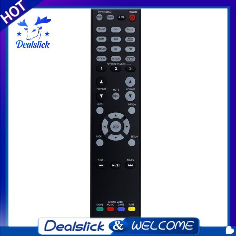 รีโมทคอนโทรล RC-1167 สำหรับเปลี่ยนแทนเครื่องรับ AV Denon AVR-2113 AVR-2113CI AVR-1913 AVR-2313CI AVR