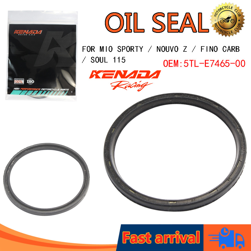 KENADA RACINGซีลน้ำมันล้อปรับความเร็วหลัง สำหรับรุ่น MIO Nouvo mx  5TL-E7465-00