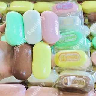 สกุชชี่น้ําตาล แท่งขนมปังสีมาการอง สกุชชี่ที่เพิ่มขึ้นช้า