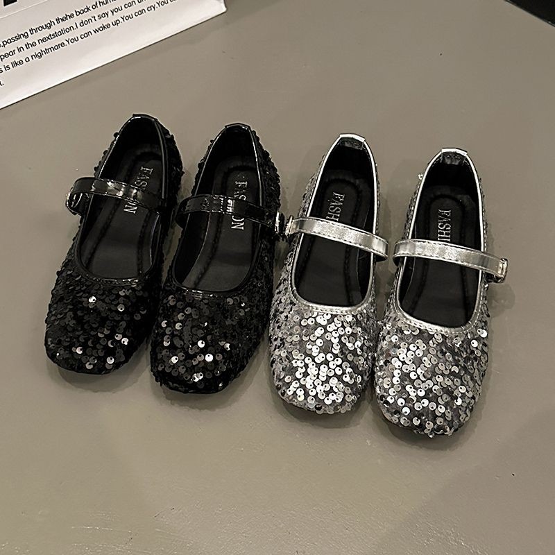 Mary Jane Shoes Soft Sole Peas Shoes French Casual Summer Premium