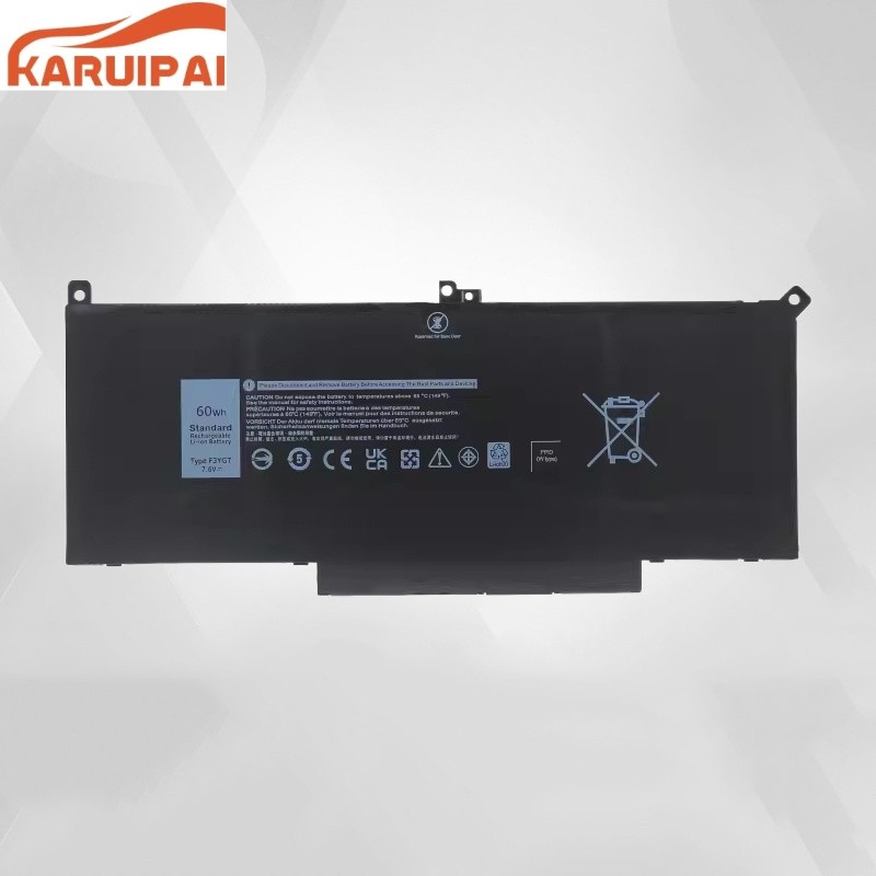 ✿แบตเตอรี่แล็ปท็อป F3YGT สำหรับ Dell Latitude 12 7000 E7280 E7290 E7380 E7390 E7490 2X39G DJ1J0