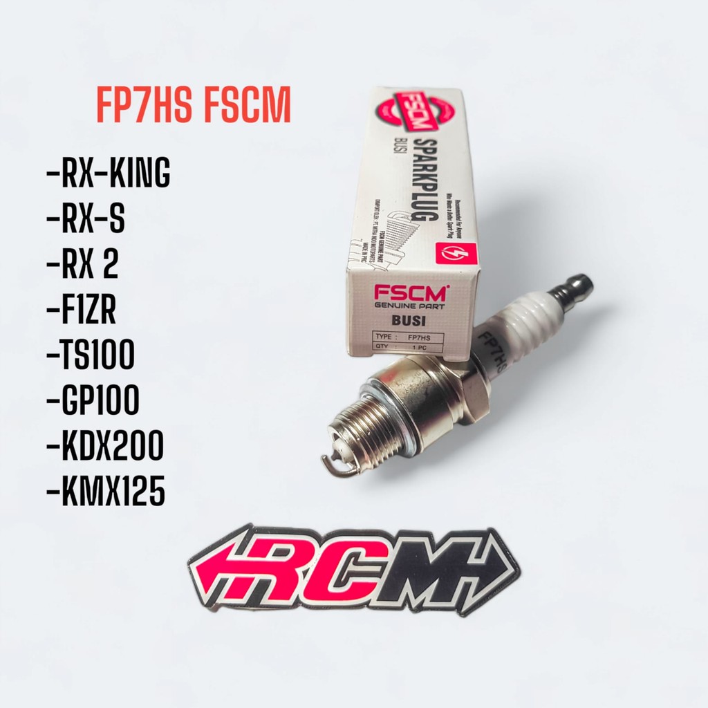 หัวเทียน Fp7Hs Rxk Rx King Rx-King Rxs Fizr F1Zr Ts100 Gp100 Kdx200 Kmx125 2T 2T 2T 2Tak Original Fs