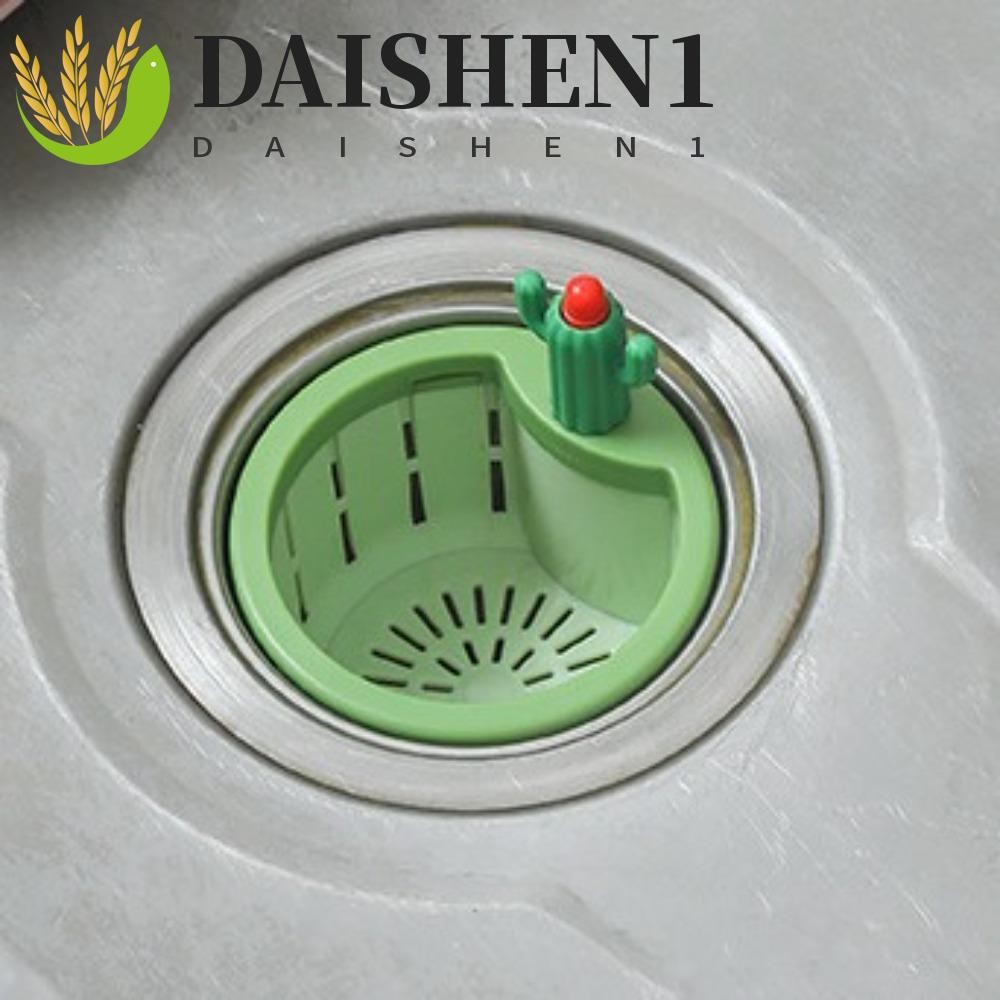 กรองกระบองเพชร DAISHEN1, PP การ์ตูนอ่างล้างจานท่อระบายน้ํา, Simple Fine ตาข่าย Deodorization ป้องกันแมลงอ่างล้างจานกรองเศษอาหาร