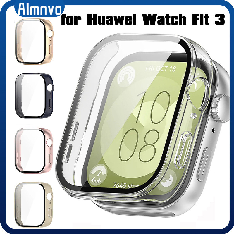 คอมพิวเตอร์ Hardshell สำหรับ HUAWEI WATCH Fit 3กันชนป้องกันหน้าจอสำหรับ สำหรับ smartwatch Huawei Fit 3