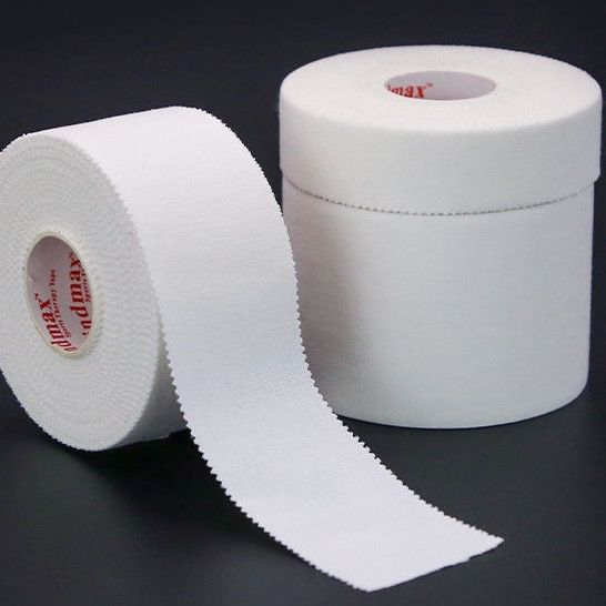ส่วนลดทั้งร้าน Comus white tape sports tape Joint finger bandage wrist bandage ankle fixing tape