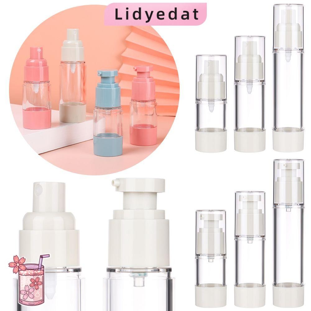 Lidyedat165 15/50ml ขวดรีฟิลเครื่องมือแต่งหน้า Skin Care Airless ขวดสูญญากาศ
