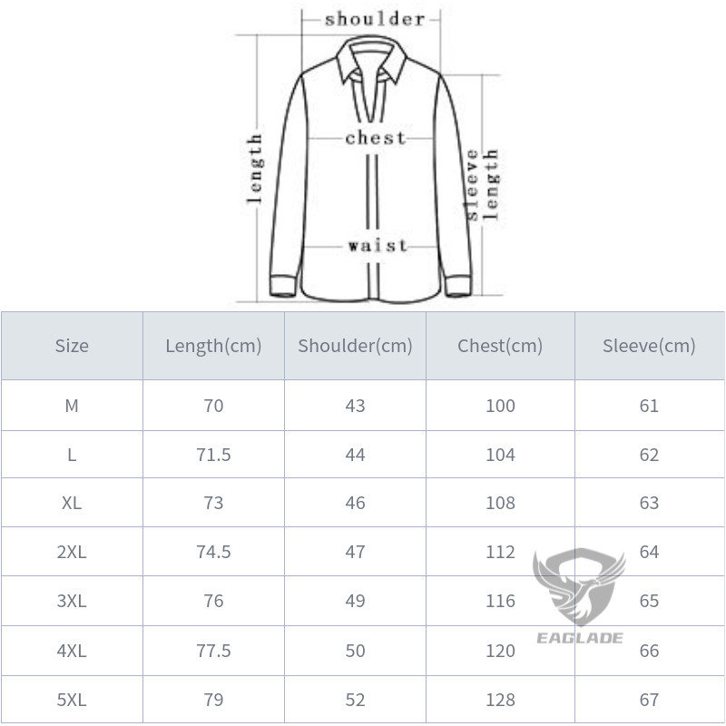 Eaglade เสื้อเชิ้ตแขนยาวผู้ชายกอล์ฟอย่างเป็นทางการเสื้อเชิ้ตลําลองสําหรับผู้ชาย ไร้ริ้วรอย 1306 ในสีน้ําเงินเข้ม D04
