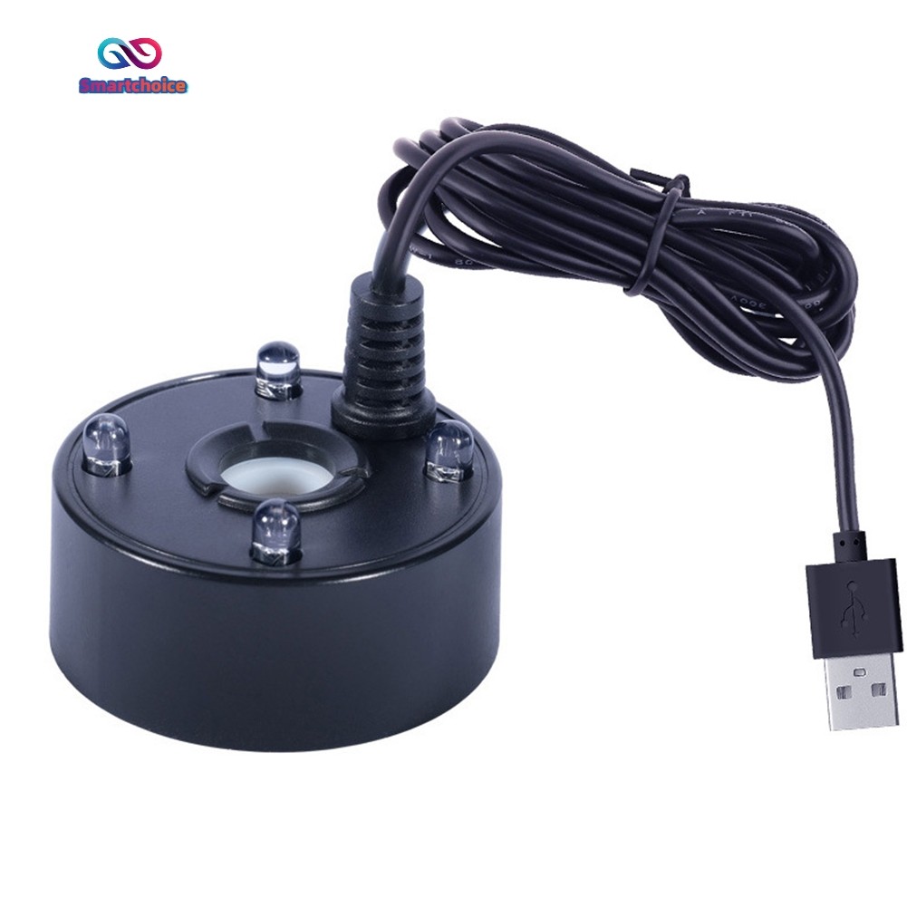 สมาร์ทช้อยส์ 5v USB Mist Maker Fogger พร้อม LED หมอก Maker เครื่อง LED สีสันไฟReady Stock