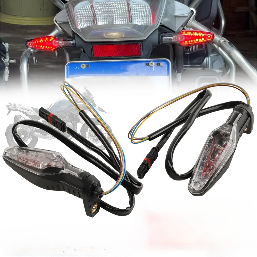 สําหรับ BMW R1250GS ผจญภัย R1250 GS R 1250 GS GSA 1250GS GS1250 อุปกรณ์เสริม LED ไฟเลี้ยวไฟเบรคกระพริบไฟแสดงสถานะโคมไฟ