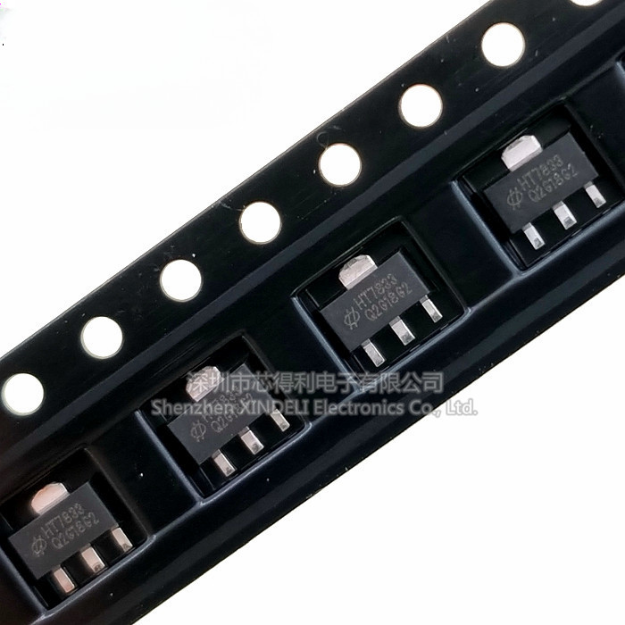 ยี่ห้อใหม่ Original HT7833 SOT-89 Low Voltage Difference Linear Voltage Regulator (LDO) คุณภาพดี