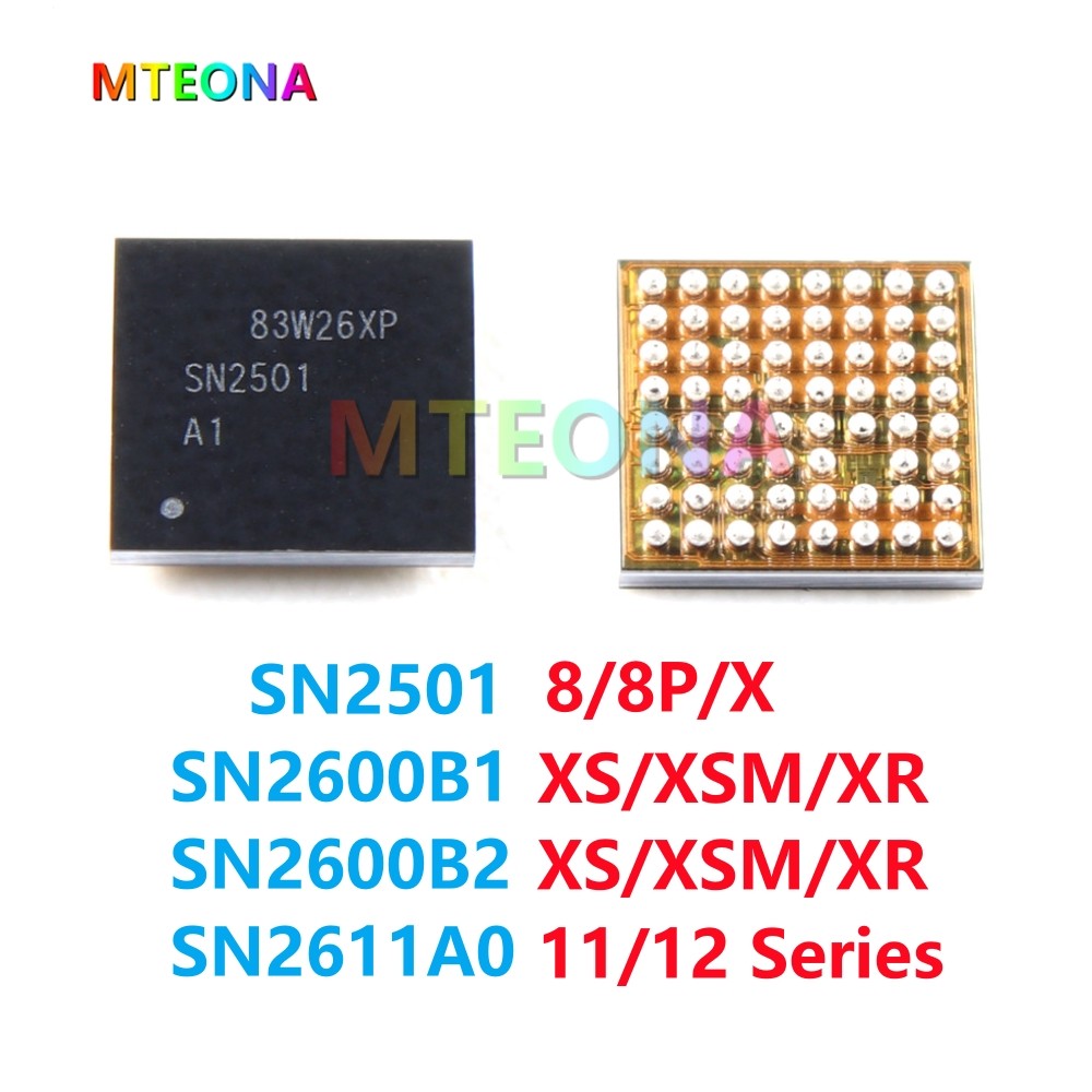 10 ชิ้น/ล็อต SN2501A1 SN2600B1 SN2600B2 SN2611A0 TIGRIS T1 สําหรับ 11/12 Series 8/8P/XXS XS-MAX XR ช