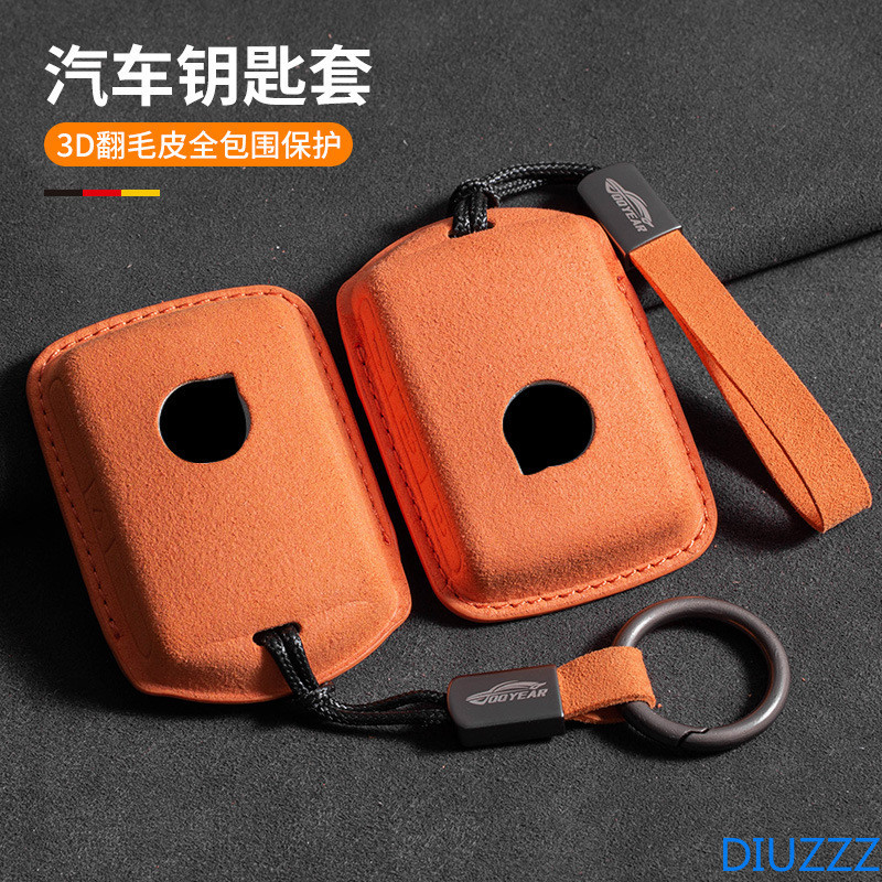 หนังผู้ถือสําหรับ Volvo C40 S60 S90 XC40 XC60 XC90 V60 V90 T6 T8 อัตโนมัติ Accessaries พวงกุญแจ