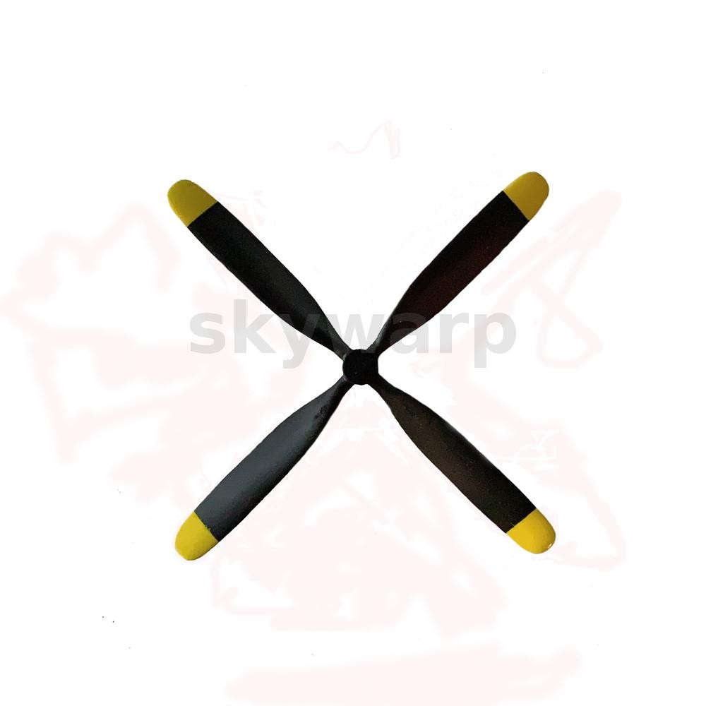 Volantex RC 768-1 Mustang P-51D Warbird RC Aiprlane อะไหล่ 4 ใบมีด 3.0 มม. ใบพัด