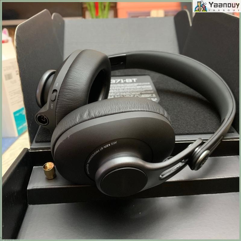 Yaa ฟองน้ําหนังวัสดุแผ่นรองหูฟัง forAKG K361 K371 หูฟังที่ปิดหูแบบยืดหยุ่น