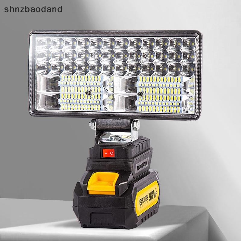 [NZSH] สําหรับ Makita 18V Li-ion ไฟ LED ทํางาน 3/4 นิ้วไฟฉายแบบพกพาโคมไฟน้ําท่วมฉุกเฉิน Camping โคมไฟ YYWD