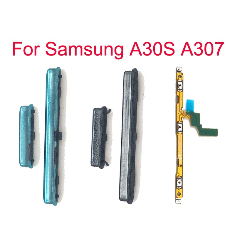 สําหรับ Samsung Galaxy A30S เปิดปิดปุ่ม Flex Out ด้านข้าง Volume Up Down ปุ่ม Flex