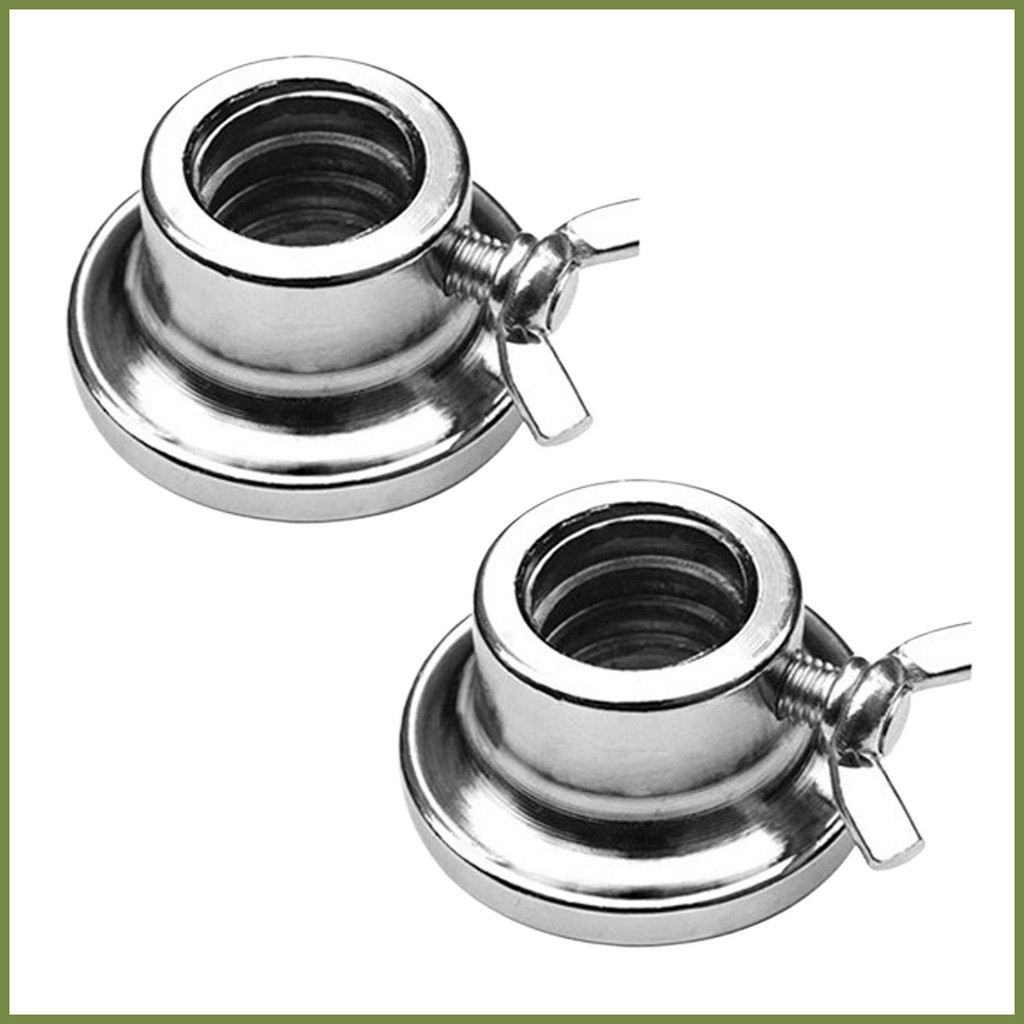 น้ําหนัก 2X Spinlock ปลอกคอ Dumbbell Hex Nut น้ําหนัก Stoppers น้ําหนัก Bar Clamps 1 นิ้ว Barbell คล