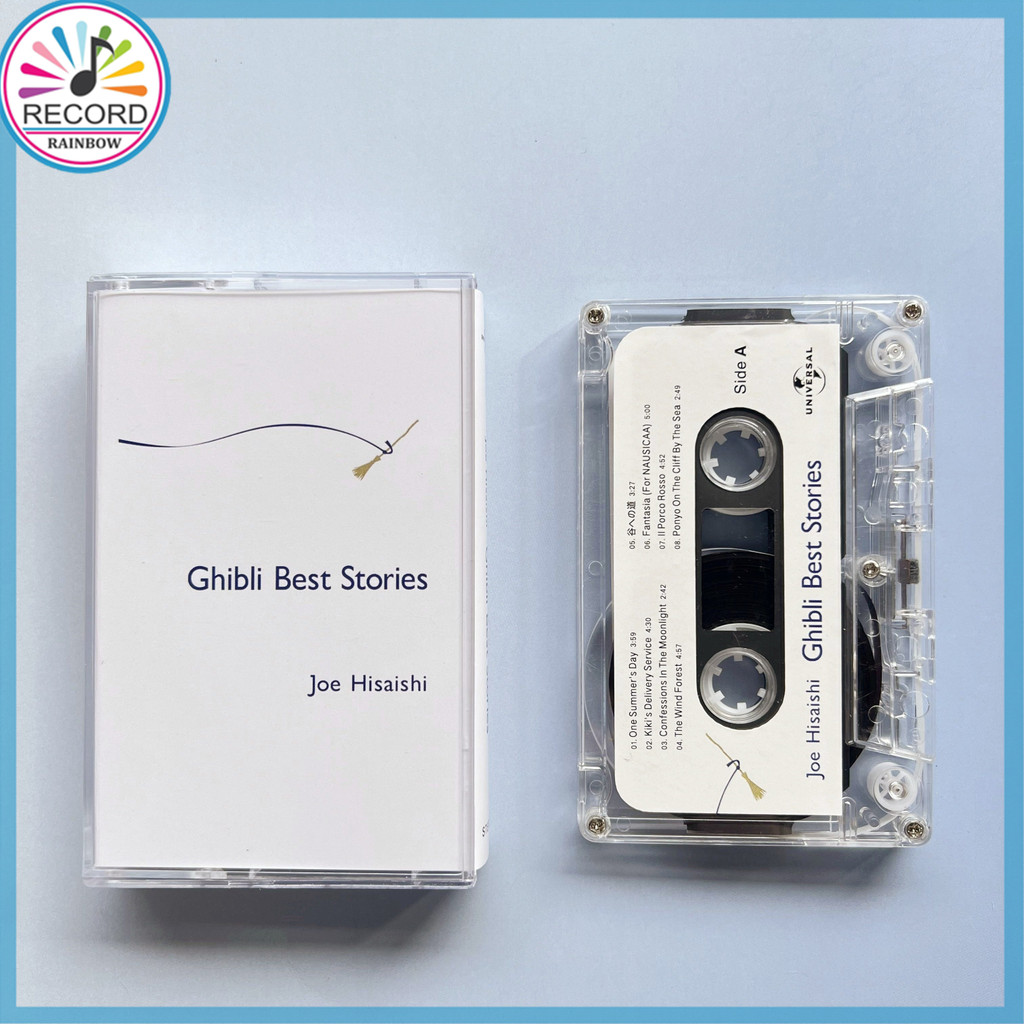 Joe Hisaishi Ghibli Best Stories Cassette Tape Brand New [Sealed] Original