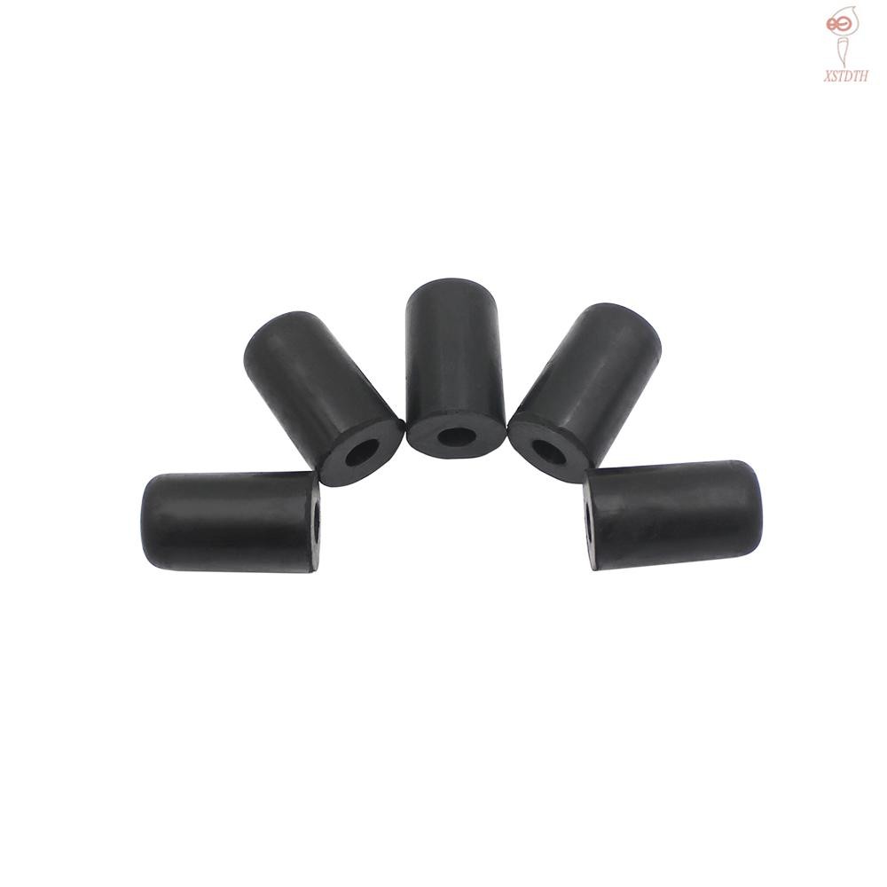 5 ชิ้น Endpin ยางเคล็ดลับหมวกป้องกันสําหรับ Cello