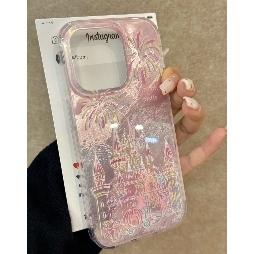 Pink exquisite phone case 11 12 13 14 15 16 Promax plus Pro