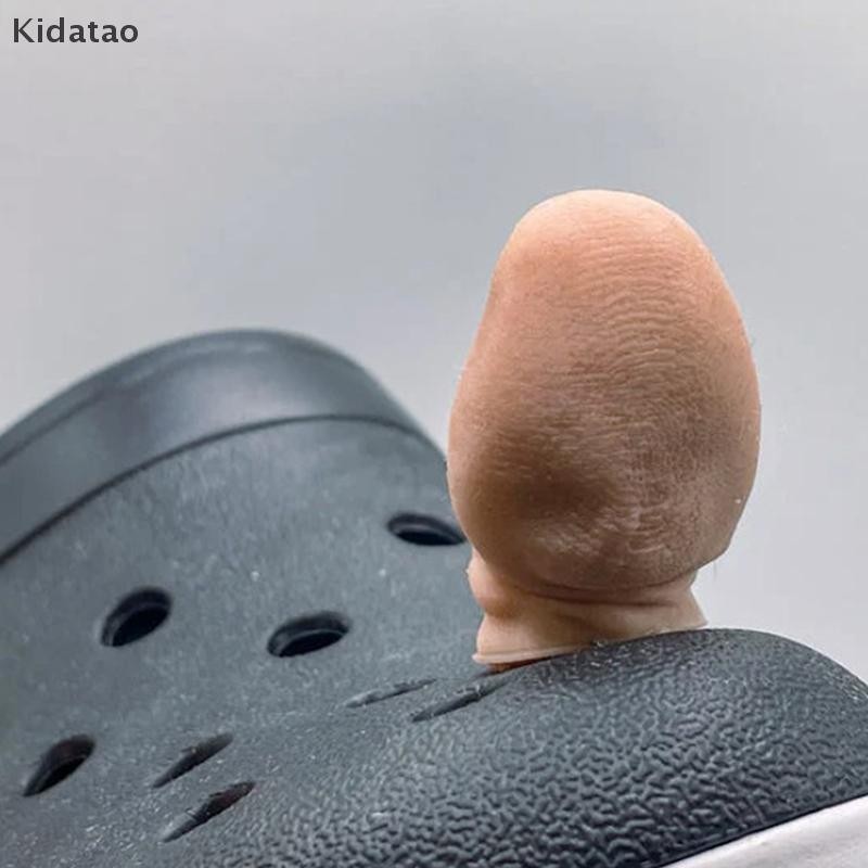 Kidatao Big Toe จระเข้แขวนรองเท้าตกแต่งตลก Crocs ตกแต่งรองเท้าสร้างสรรค์ตกแต่งใหม่