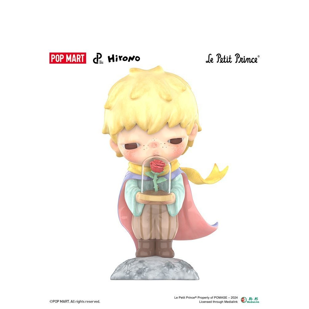Popmart ฟองมาร์ทโอโนะฮิโรโนะเจ้าชายน้อยทำมือตุ๊กตาแฟชั่นเดสก์ท็อปลูกตุ้มของขวัญวันเกิด
