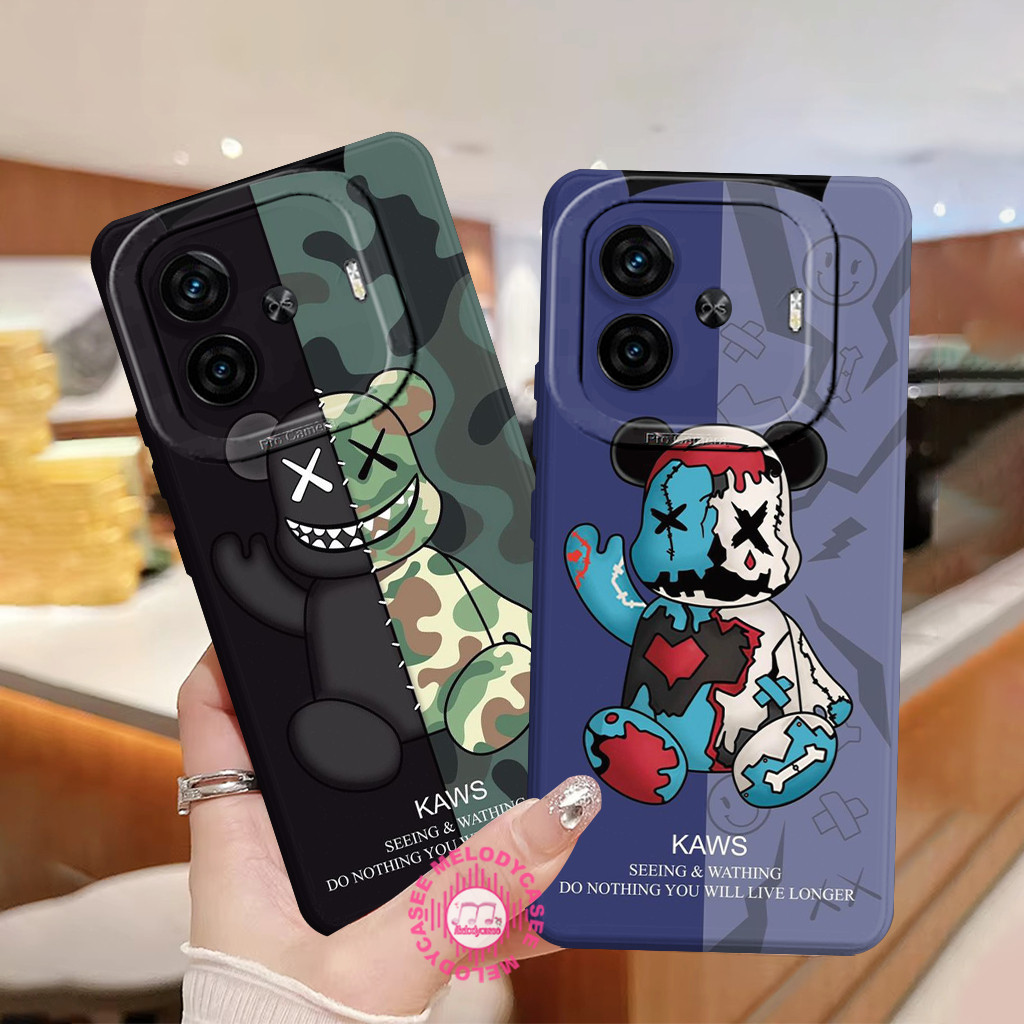 Iqoo Z9 5G / Z9 Turbo Z7 Z7x Softcase C0wok Motif - เคสแบบกําหนดเอง - กล้องซิลิโคนโปร