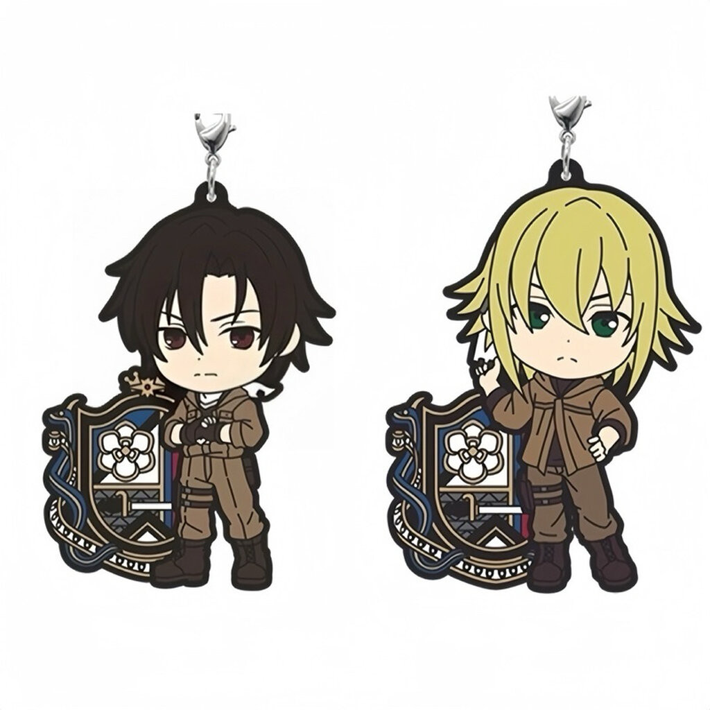 (ขายคู่)พวงกุญแจ ชิน&เซโอะ 86 -เอทตี้ซิกซ์-[86 -Eighty Six- Shinei Nouzen&Theoto Rikka -Rubber Strap