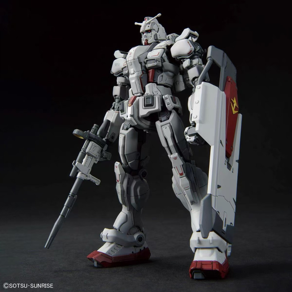 BANDAI GUNDAMBandai Hg 1/144 RX-78 [G] E GUNDAM EX RFV ประกอบชุดของขวัญสําหรับแฟน